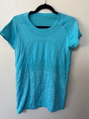 Lululemon Swiftly Tech Short Sleeve Crew - Aqua/Turquoise
